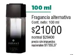 Millanel Cosmética millancl fragancia alternativa oferta