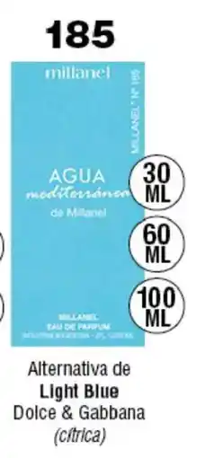 Millanel Cosmética millanel agua mediterránea de millanel oferta