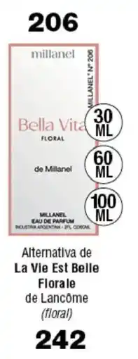 Millanel Cosmética millanel bella vita floral oferta