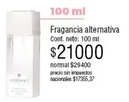 Millanel Cosmética millanel fragancia alternativa oferta