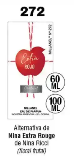 Millanel Cosmética Millanel extra rojo oferta