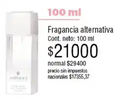 Millanel Cosmética millanel fragancia alternativa oferta