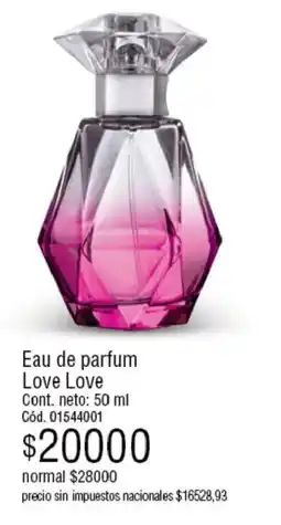 Millanel Cosmética Love love eau de parfum oferta
