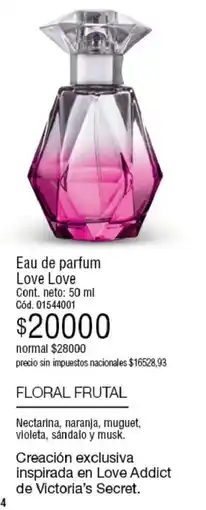 Millanel Cosmética Love Love eau de parfum oferta