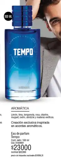 Millanel Cosmética Millanel tempo eau de parfum oferta