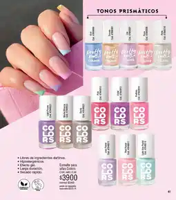 Millanel Cosmética Pretty nails colors oferta