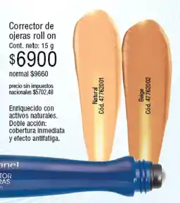 Millanel Cosmética Chanel corrector de ojeras roll on oferta
