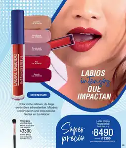 Millanel Cosmética Labial liquido intranferible oferta