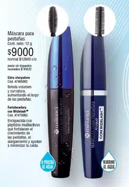 Millanel Cosmética Millanel mascara para pestañas oferta