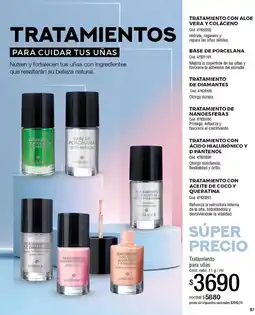 Millanel Cosmética Millanel tratamiento para uñas oferta