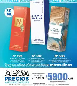 Millanel Cosmética Millanel fragancias alternativas masculinas oferta
