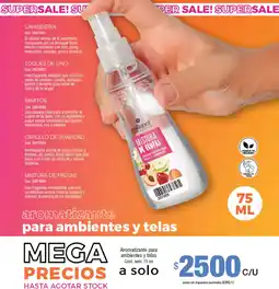 Millanel Cosmética Millanel aromatizante para ambientes y telas oferta