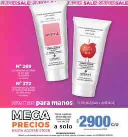 Millanel Cosmética Millanel cremas para manos oferta