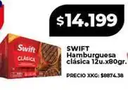 Supermayorista Vital Swift - hamburguesa clásica 12u.x80gr oferta