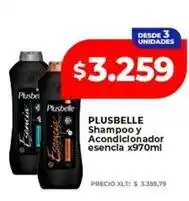 Supermayorista Vital Plusbelle - shampoo y acondicionador oferta