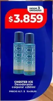 Supermayorista Vital Chester - desodorante corporal oferta