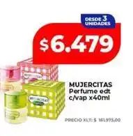 Supermayorista Vital Mujercitas - mujercitas perfume edt c/vap x40ml oferta
