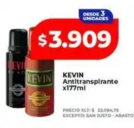 Supermayorista Vital Kevin - antitranspirante x177ml oferta