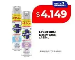 Supermayorista Vital Lysoform - desinf. amb x495cc oferta