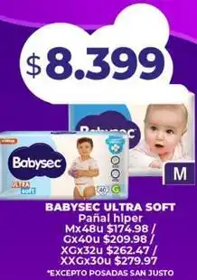 Supermayorista Vital Babysec - pañal ultra soft oferta