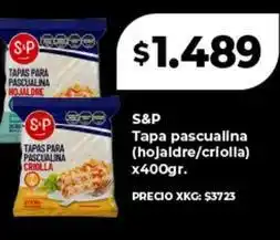 Supermayorista Vital S&p - tapas para pascualina (hojaldre/criolla) oferta