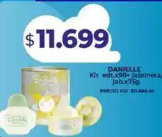 Supermayorista Vital Danielle - kit edt.x90+ jabonera oferta