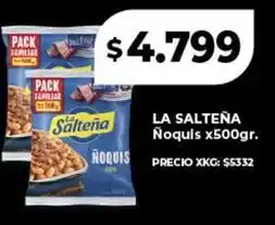 Supermayorista Vital La salteña - noquis papa oferta