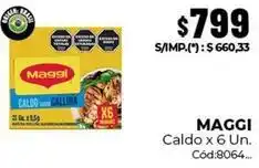 Diarco Maggi - caldo de gallina x 6 un. cód:8064 oferta