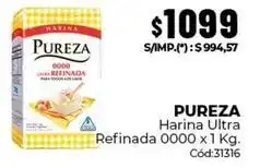 Diarco Pureza - harina ultra refinada 0000 x 1 kg oferta