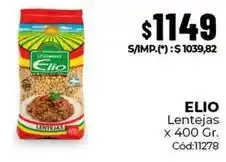 Diarco Elio - lentejas x 400 gr oferta