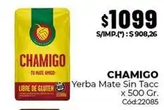 Diarco Chamigo - yerba mate sin tacc x 500 gr. cód:22085 oferta
