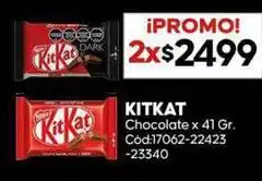 Diarco Kitkat chocolate x 41 gr. cód:17062-22423 -23340 oferta