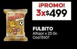 Diarco Fulbito - fulbito alfajor x 25 gr. cód:13607 oferta