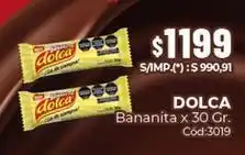 Diarco Dolca - bananita x 30 gr. cód:3019 oferta