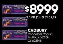 Diarco Cadbury - chocolate yogurt frutilla x 162 gr. cód:22148 oferta