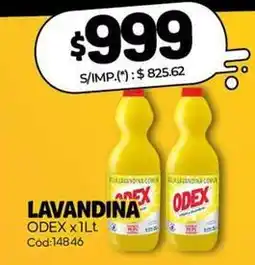 Diarco Odex - lavandina odex x 1lt cód:14846 oferta