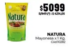 Diarco Natura - mayonesa x 1 kg. cód:10282 oferta