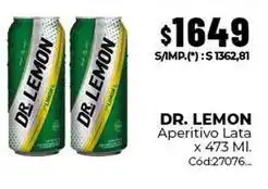 Diarco Dr. lemon - aperitivo lata x 473 ml oferta