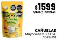 Diarco Cañuelas - mayonesa x 500 gr. cód:24952 oferta