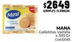 Diarco Galletitas vainilla x 393 gr cód:52065 oferta