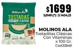 Diarco Molinos ala - tostaditas clásicas oferta