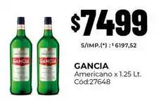 Diarco Gancia - americano cód:27648 oferta