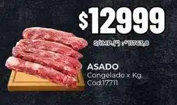 Diarco Asado congelado x kg. cód:17711 oferta