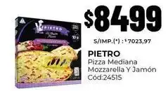 Diarco Pietro - pizza mediana mozzarella y jamón cód:24515 oferta
