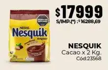 Diarco Nesquik - cacao original oferta