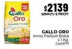 Diarco Gallo oro - arroz parboil bolsa x 1 kg oferta