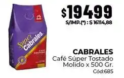 Diarco Cabrales - café súper tostado molido oferta