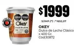 Diarco Okey - dulce de leche cl uevo cl uevo sico c uevo d:30872 oferta