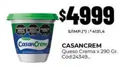 Diarco Casancrem - queso crema x 290 gr. cód:24349 oferta