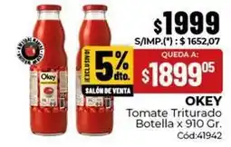 Diarco Okey - tomate triturado oferta